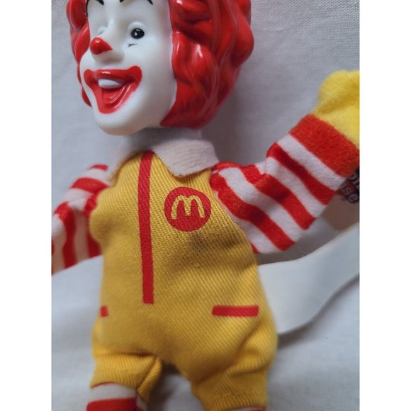 McDonald’s 2002 Ronald McDonald Plush Toy 6" Finger Puppet - Picture 2 of 6
